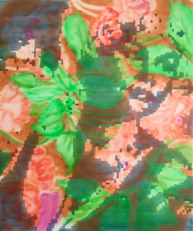 Les fleures sont si contradictoires – Petit Prince, 2020, Kunstharz/Leinwand, 90 x 75 cm